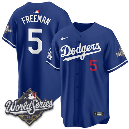 LAD 2025 World Series Jersey - Stitched