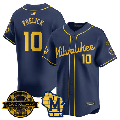 MB 2025 Limited Jersey - Bob Uecker Patch - Stitched
