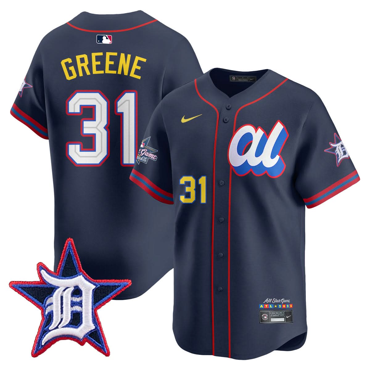 American League 2025 MLB All-Star Jersey - Stitched