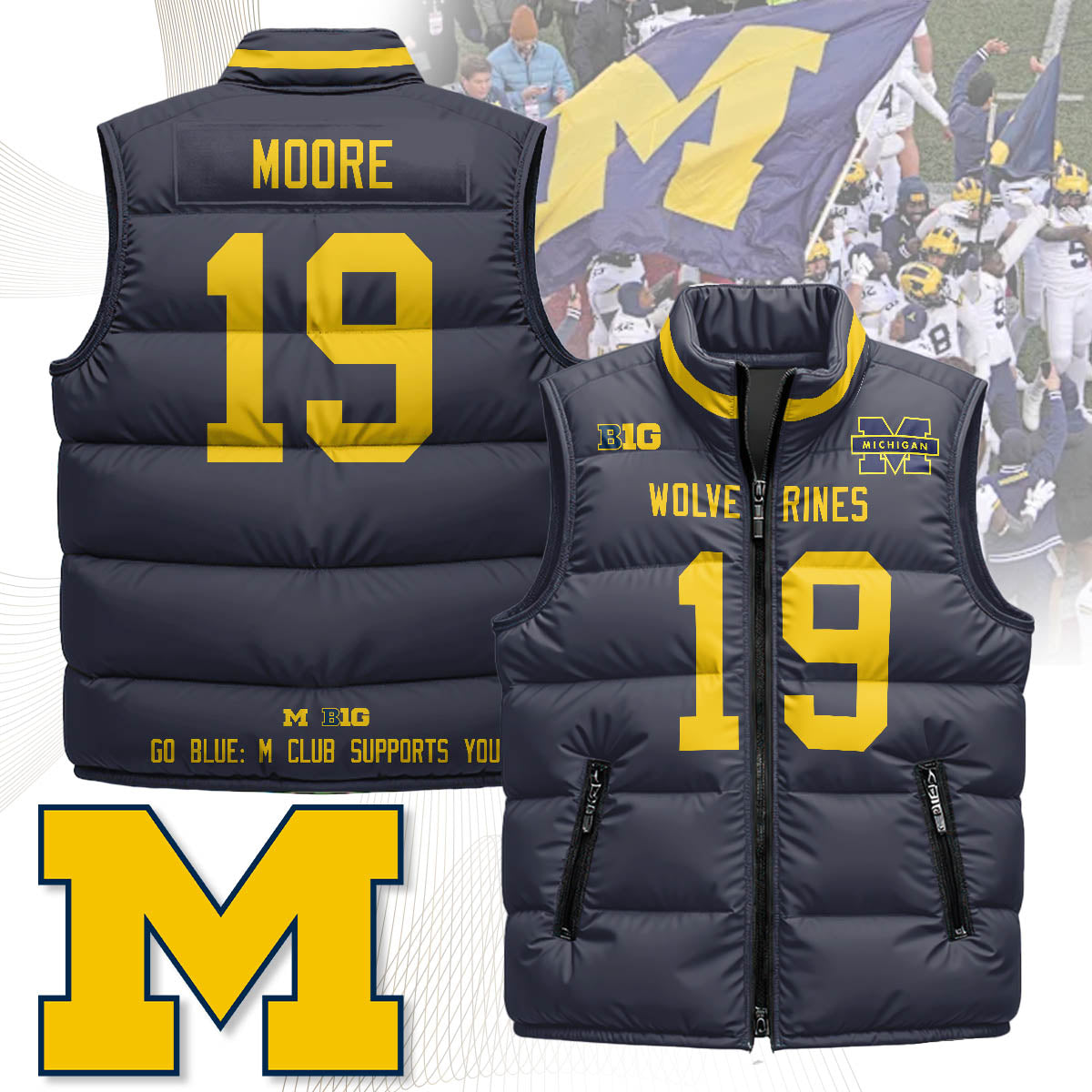 MW Unisex Puffer Vest