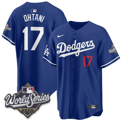 LAD 2025 World Series Jersey - Stitched
