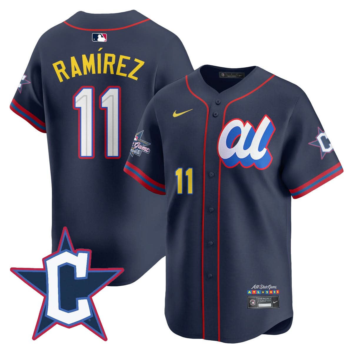 American League 2025 MLB All-Star Jersey - Stitched
