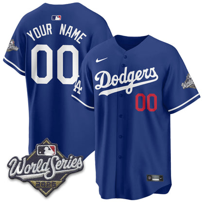 LAD 2025 World Series Jersey - Stitched
