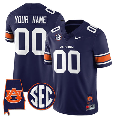 AT 2025 Alabama Patch Vapor Limited Custom Jersey
