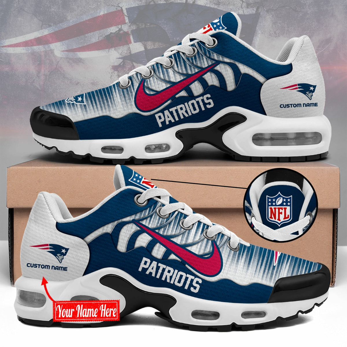 New England Patriots 2025 New Shoes