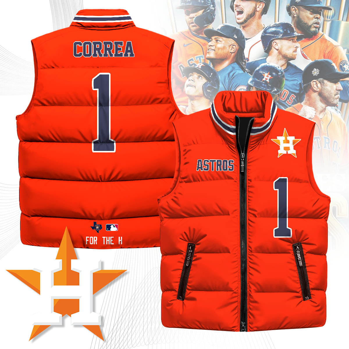 HA Unisex Puffer Vest