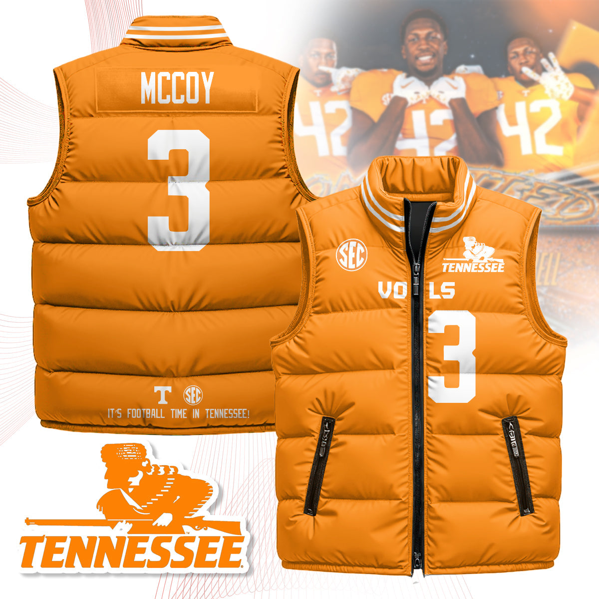 TV Unisex Puffer Vest