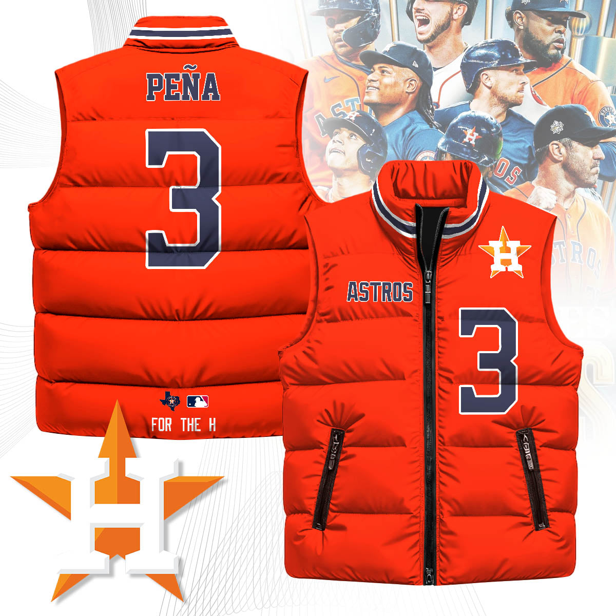 HA Unisex Puffer Vest