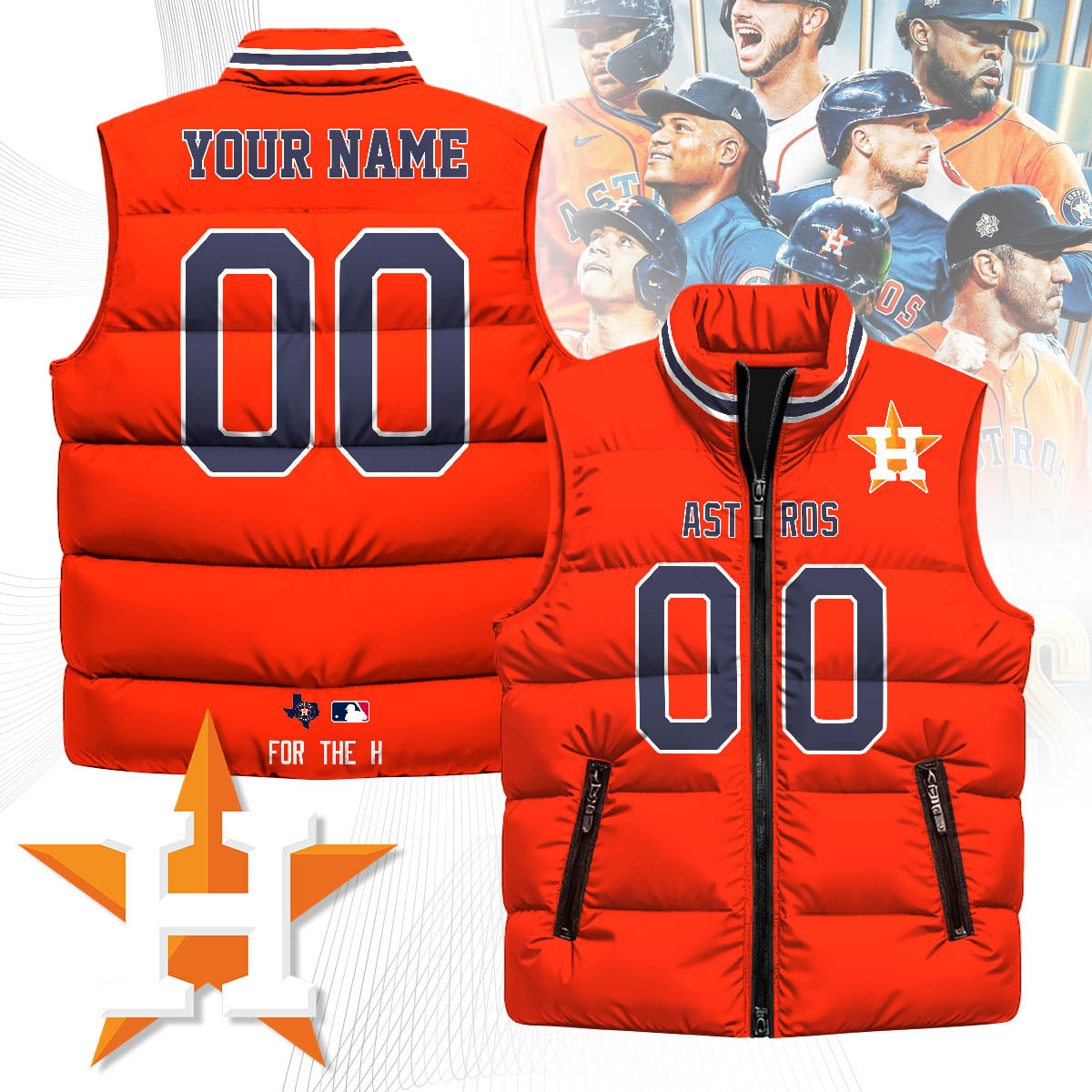 Personalized HA Unisex Puffer Vest