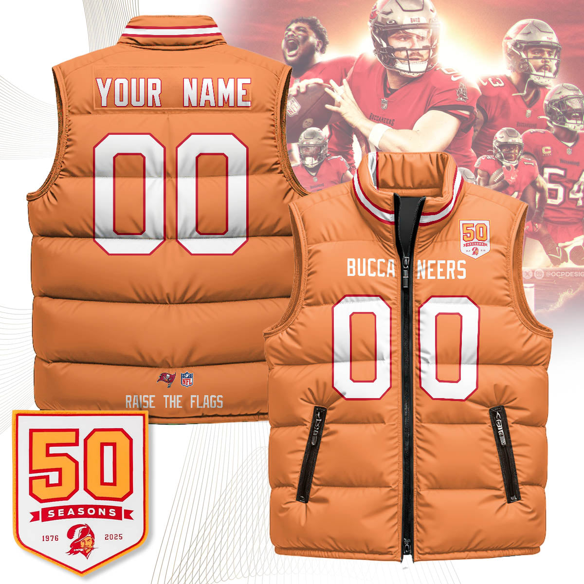 Personalized TBB Unisex Puffer Vest