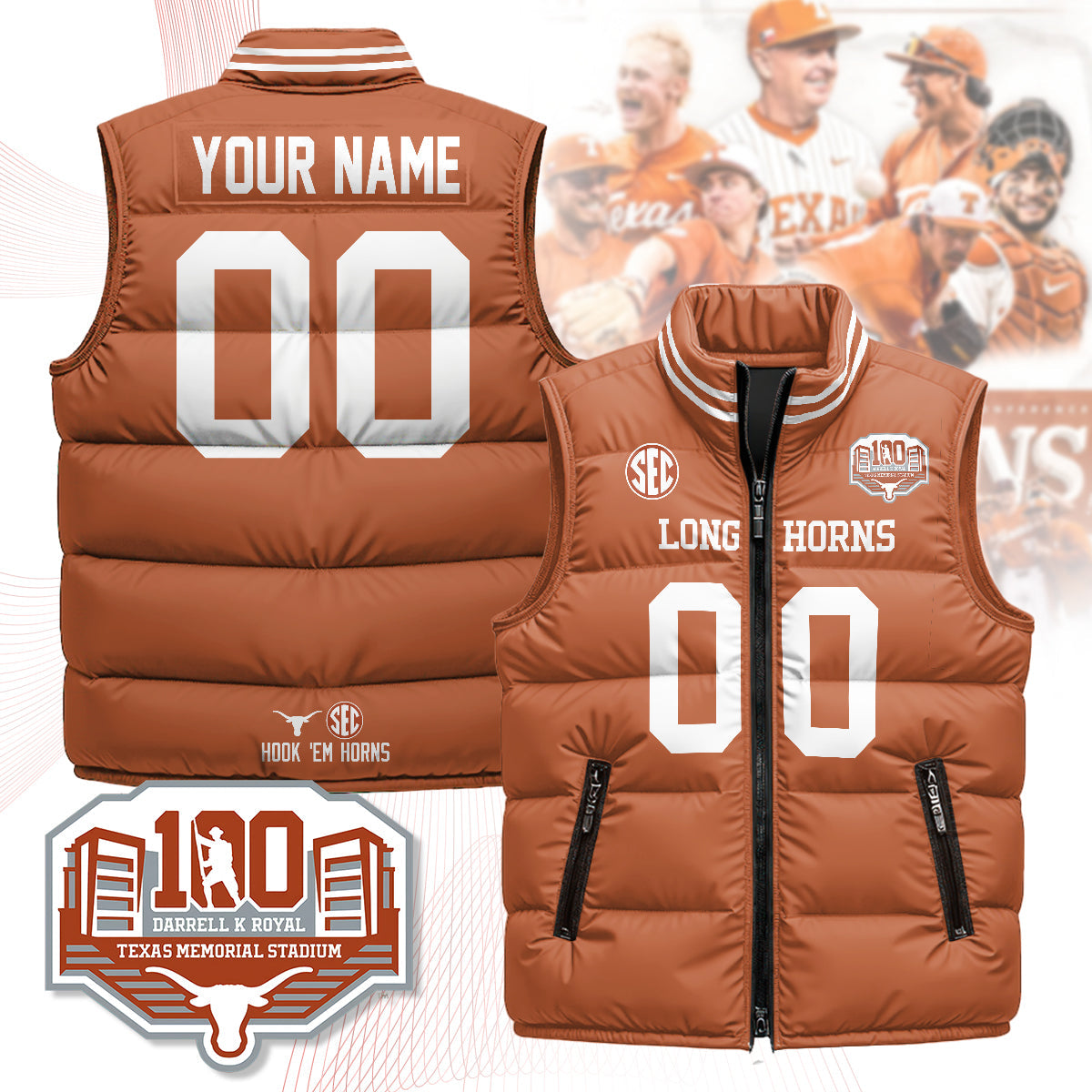 Personalized TL Unisex Puffer Vest
