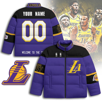 LAL Unisex Custom Puffer Jacket