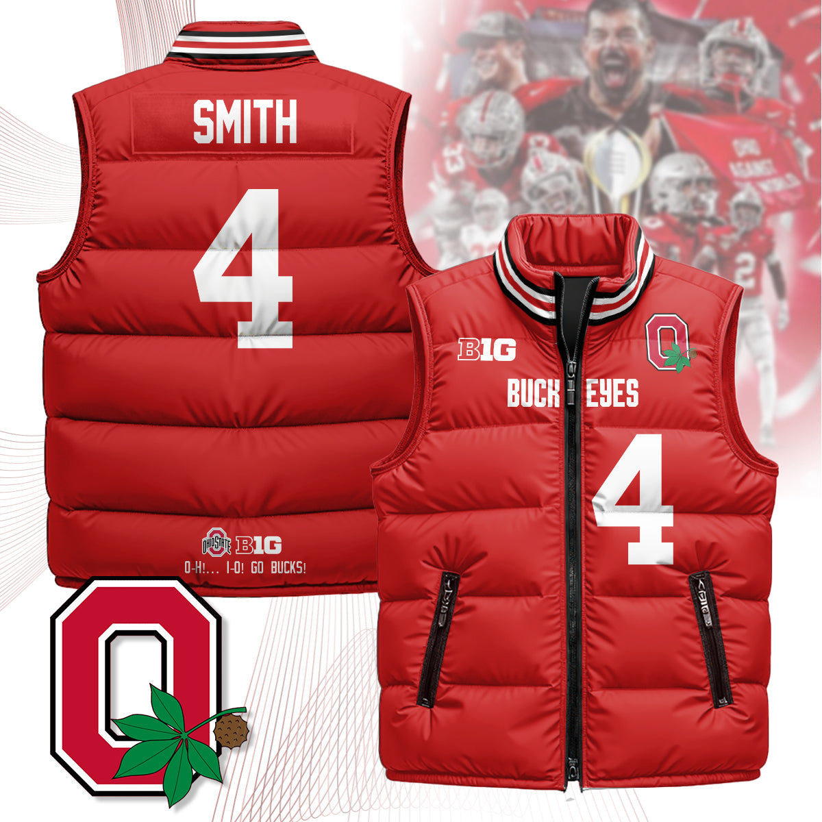 OSB Unisex Puffer Vest