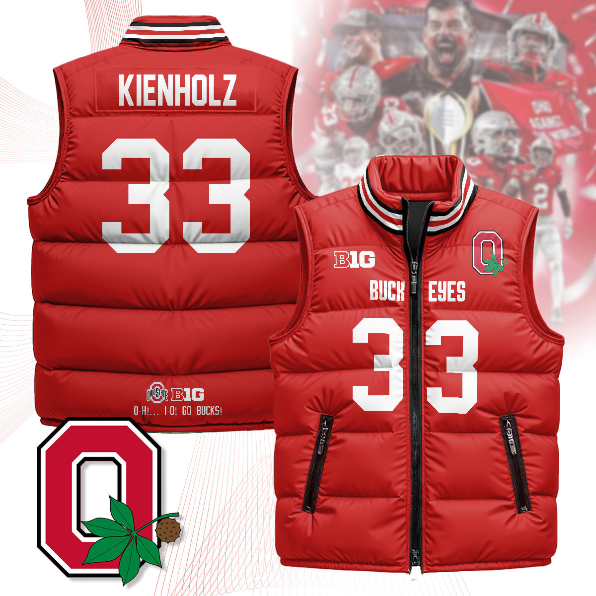 OSB Unisex Puffer Vest