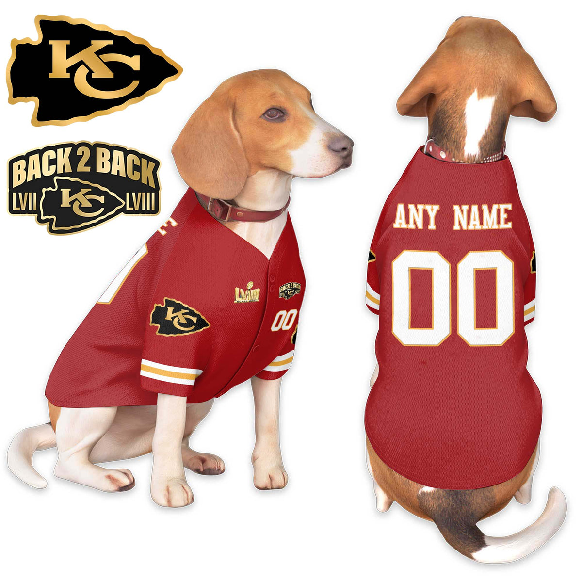 KCC Super Bowl Champions Pet Coat - Gifts for Pet Lovers