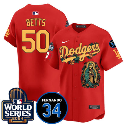LAD Guadalupe - Fernando Valenzuela Memorial Jersey - Printed