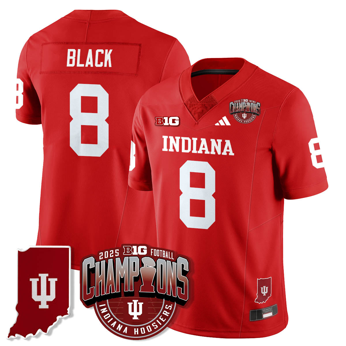 IND Vapor Limited Football Jersey - Big 10 Champions