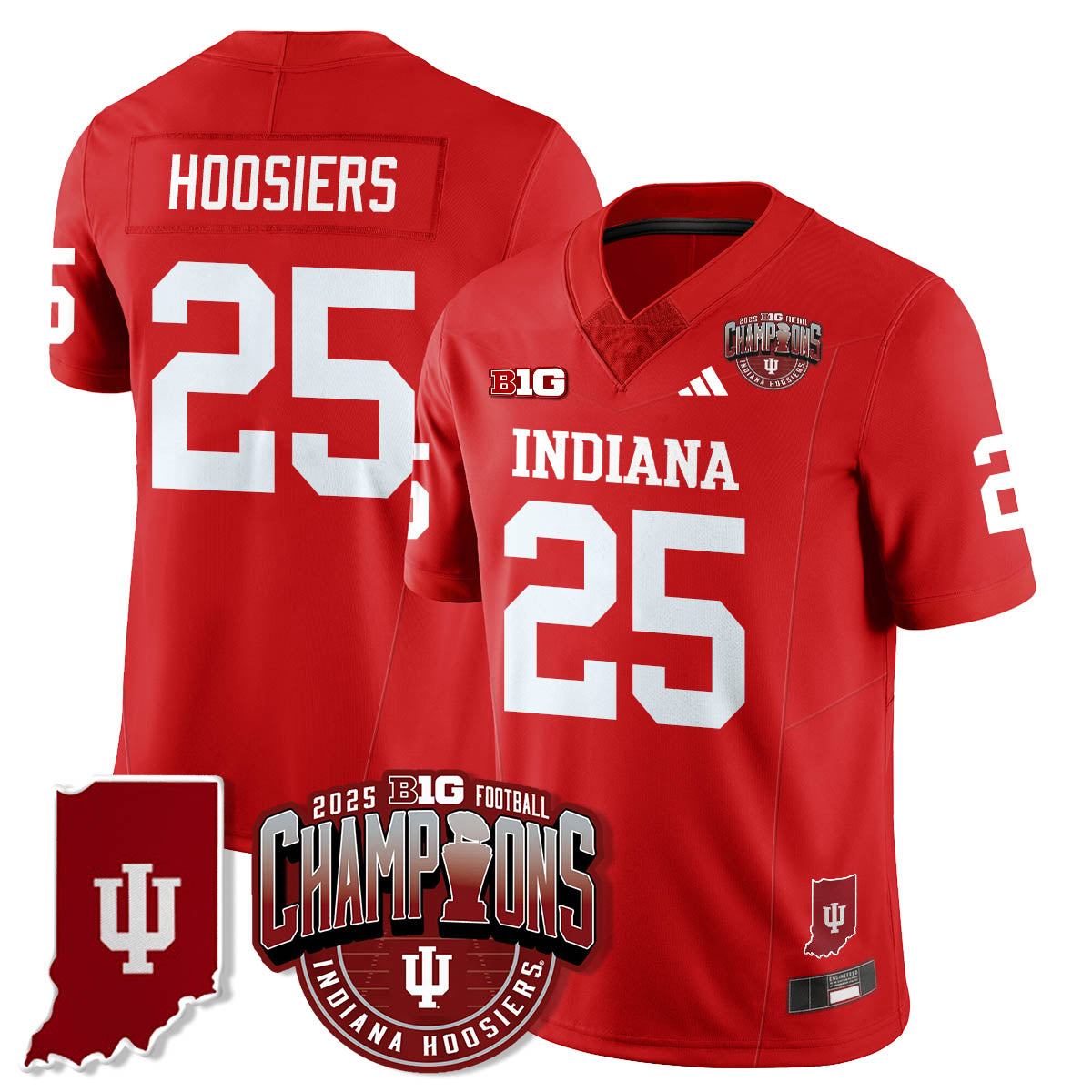 IND Vapor Limited Football Jersey - Big 10 Champions