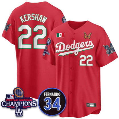 LAD Mexican "For 34" Jersey - Stitched
