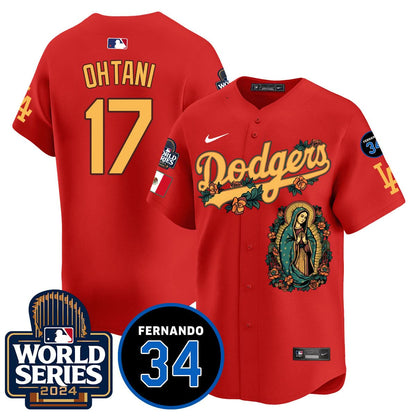 LAD Guadalupe - Fernando Valenzuela Memorial Jersey - Printed