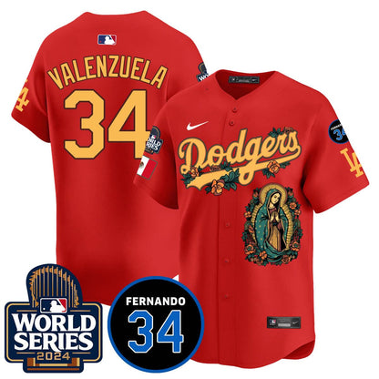 LAD Guadalupe - Fernando Valenzuela Memorial Jersey - Printed