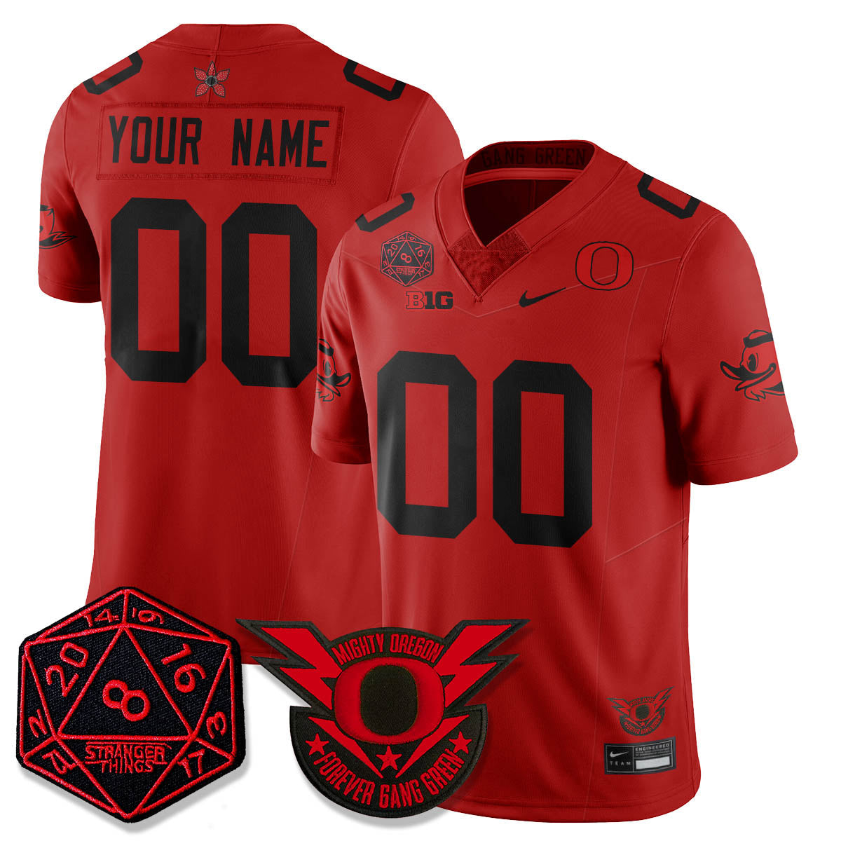 ORE Stranger Things Vapor Limited Custom Jersey