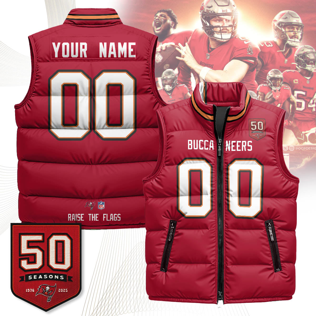 Personalized TBB Unisex Puffer Vest