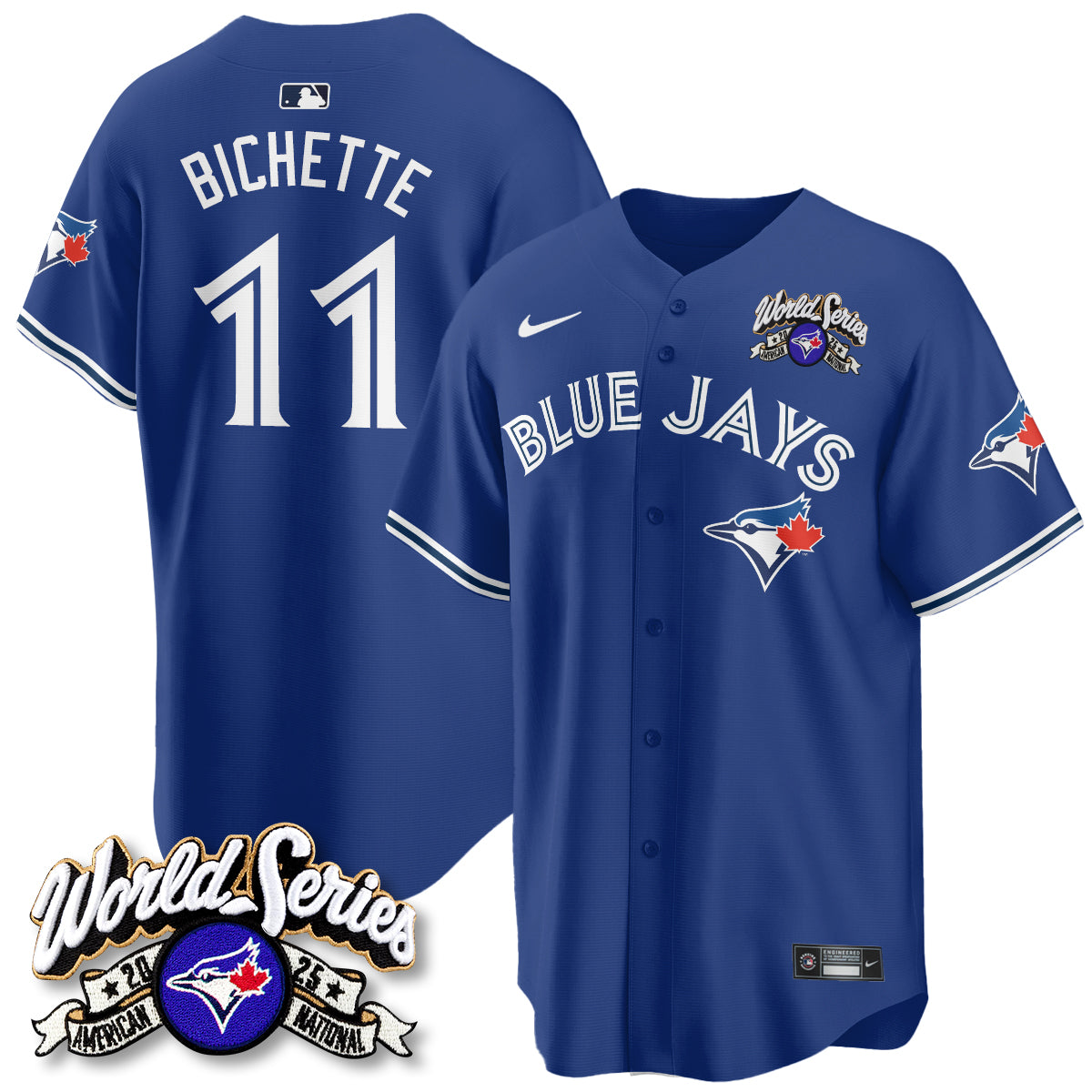 TOR 2025 American League Champions Jersey - Stitched