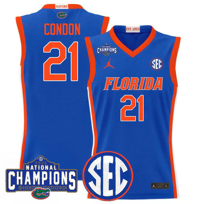 FG 2025 National Champions Basketball Jersey - Stitched