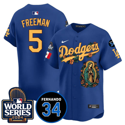 LAD Guadalupe - Fernando Valenzuela Memorial Jersey - Printed