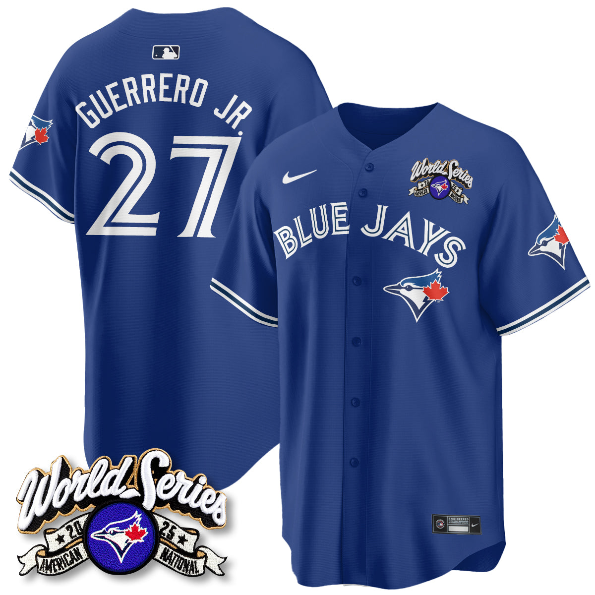 TOR 2025 American League Champions Jersey - Stitched