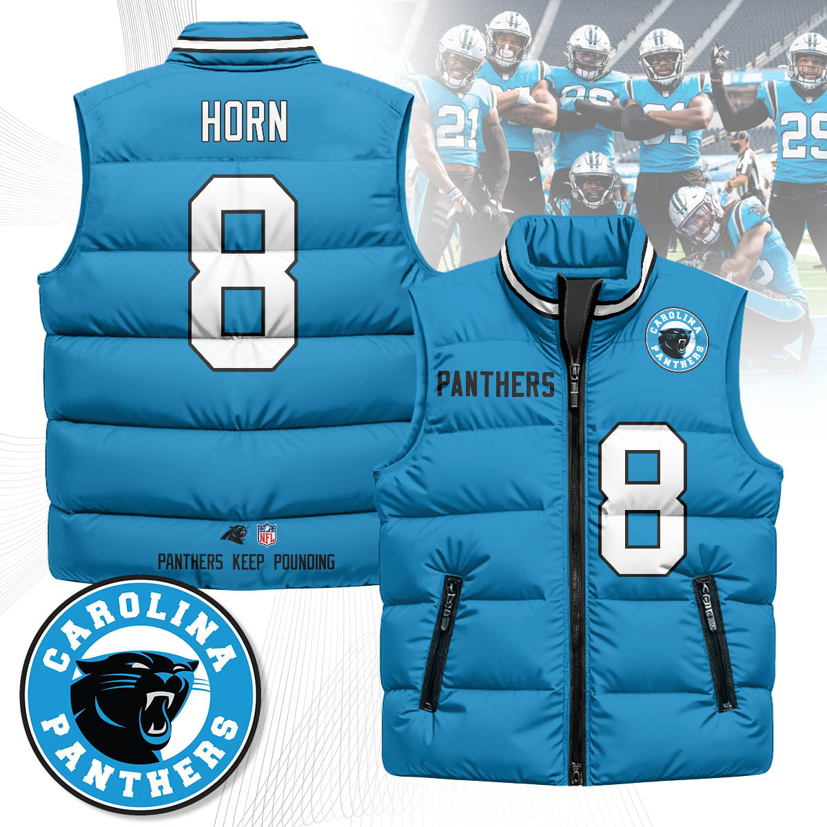 CAR Unisex Puffer Vest