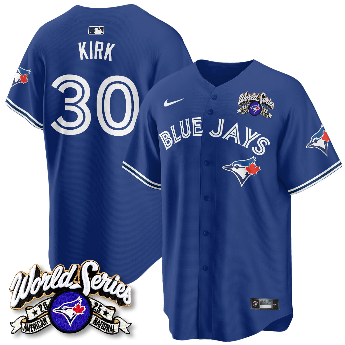 TOR 2025 American League Champions Jersey - Stitched