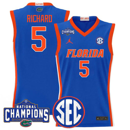 FG 2025 National Champions Basketball Jersey - Stitched