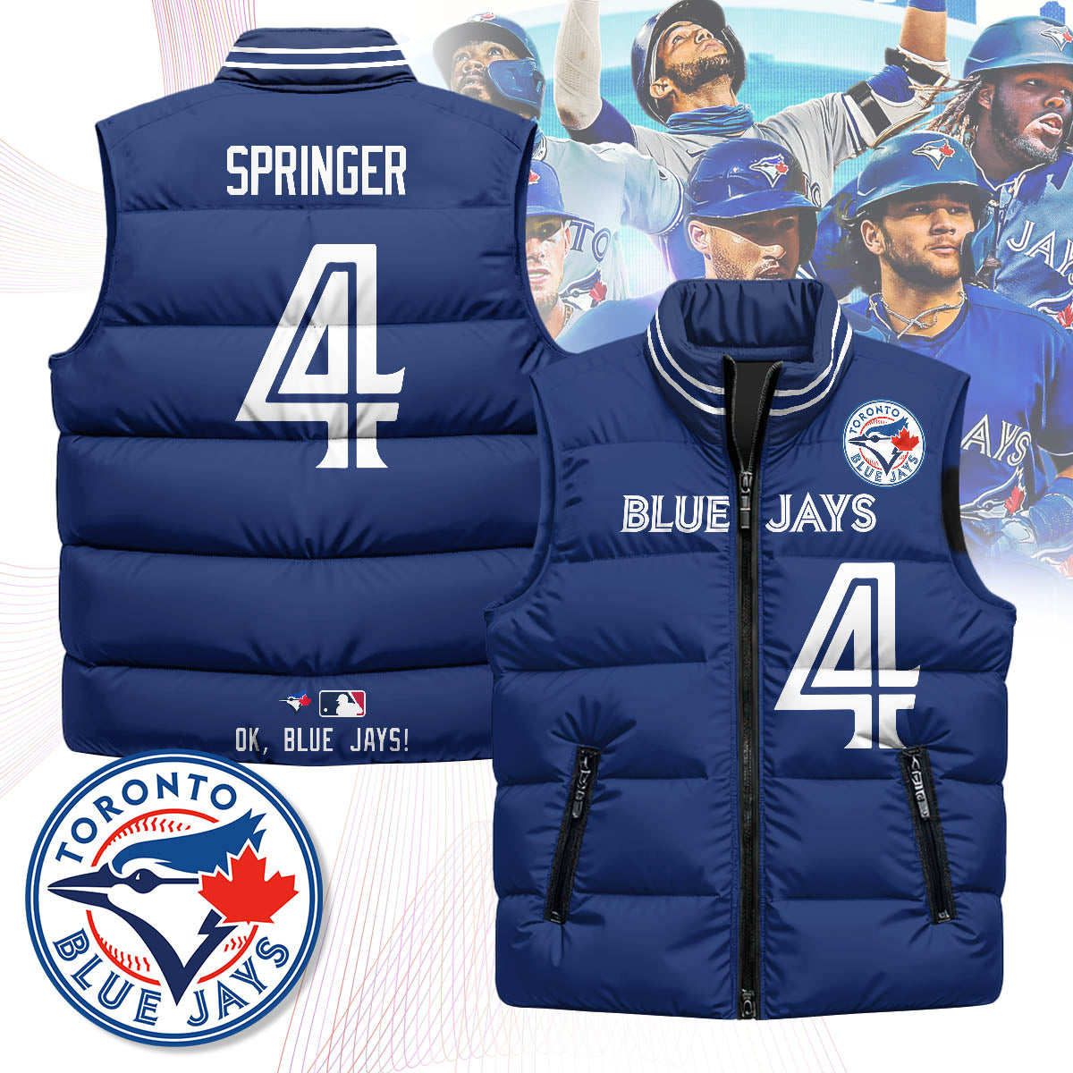 TBJ Unisex Puffer Vest