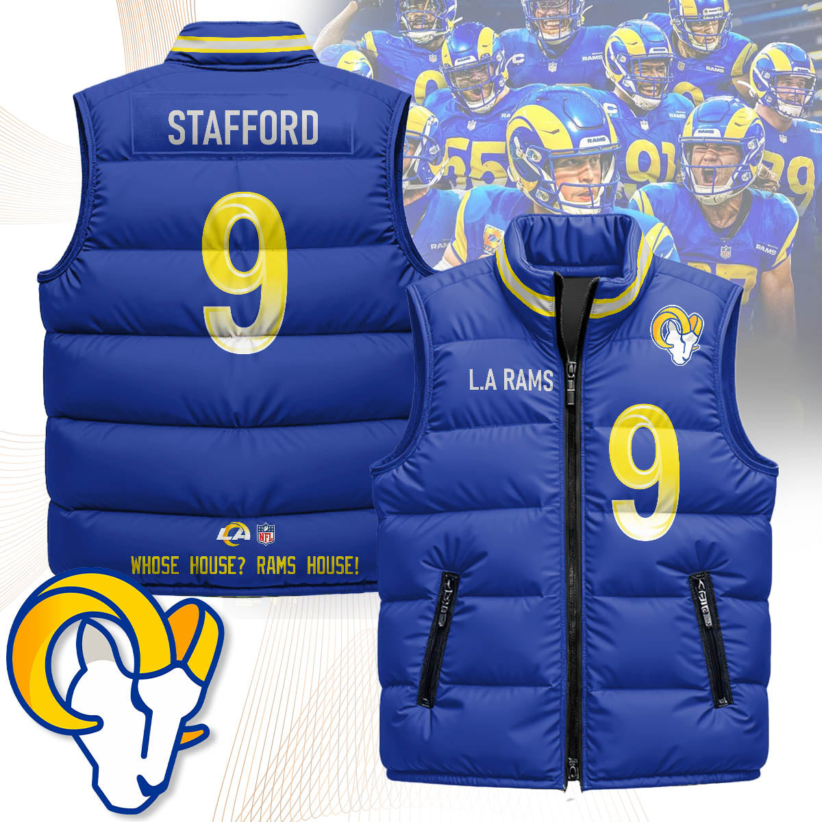LAR Unisex Puffer Vest