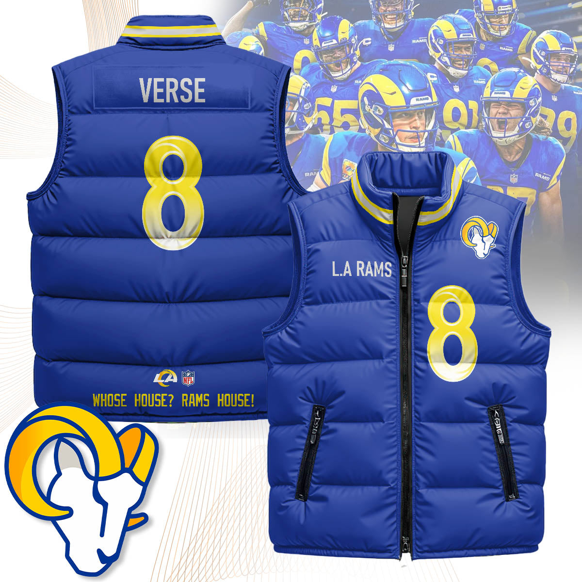 LAR Unisex Puffer Vest