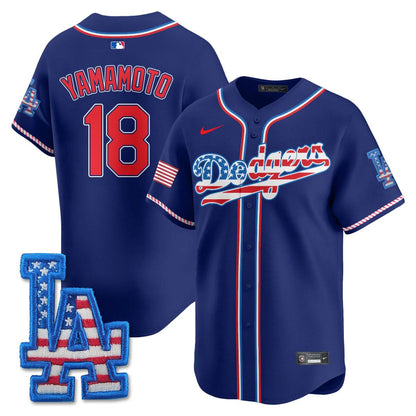 LAD 2025 Fourth of July Jersey - Stitched
