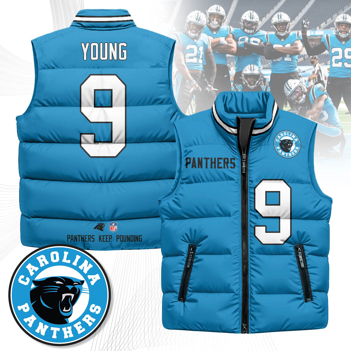 CAR Unisex Puffer Vest
