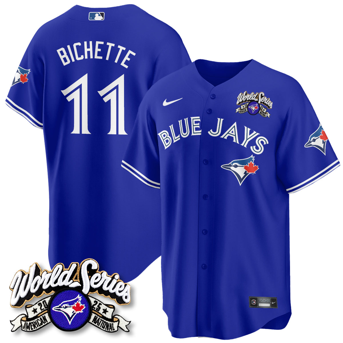 TOR 2025 American League Champions Jersey - Stitched