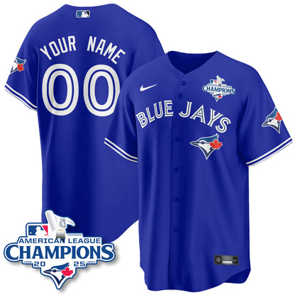 TOR 2025 American League Champions Custom Jersey - Stitched