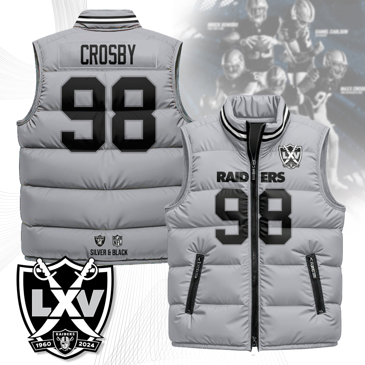 LVR Unisex Puffer Vest