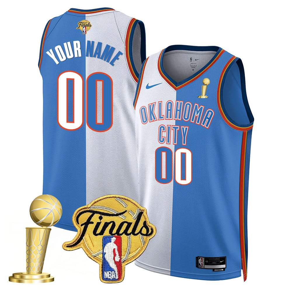 OKC 2024-25 Champions Custom Jersey - Stitched