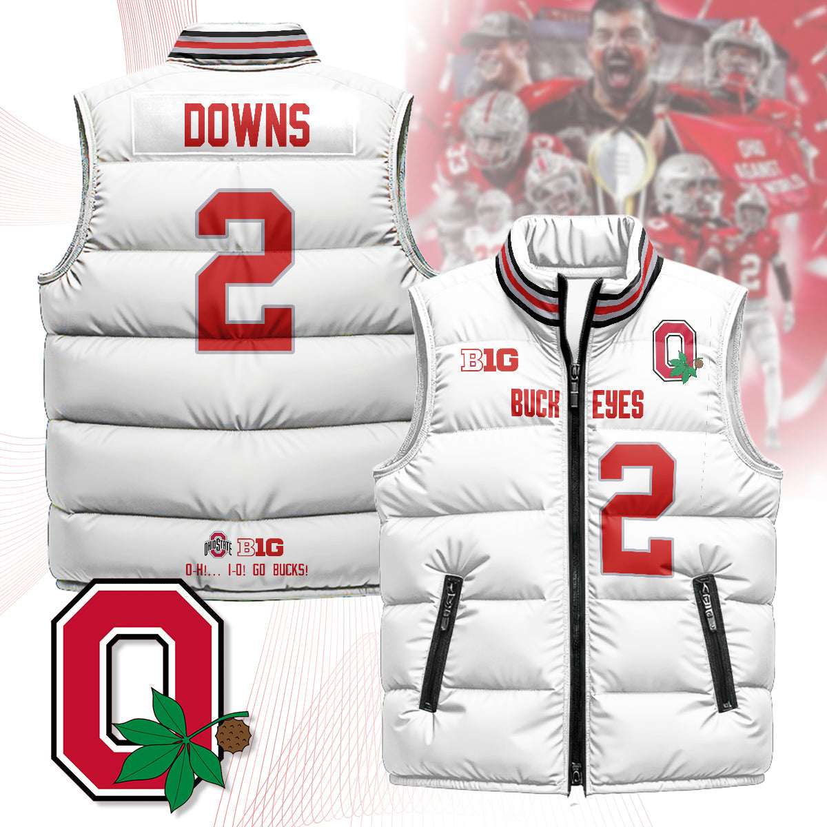 OSB Unisex Puffer Vest