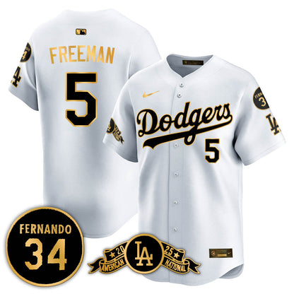 LAD 2025 National League Champions Jersey - Stitched