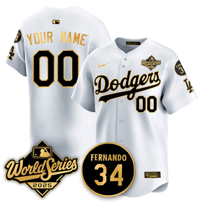 LAD 2025 National League Champions Custom Jersey - Stitched