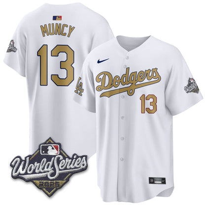 LAD 2025 World Series Jersey - Stitched