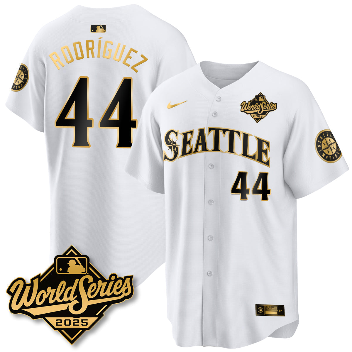 SEA 2025 World Series Gold Jersey - Stitched