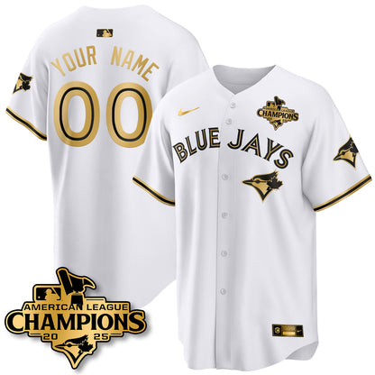 TOR 2025 American League Champions Custom Jersey - Stitched