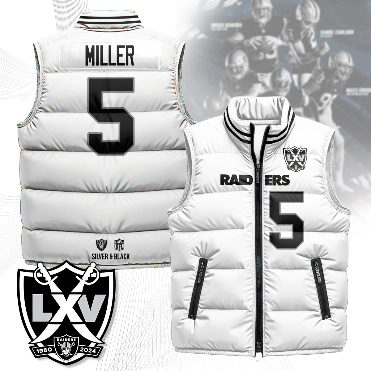 LVR Unisex Puffer Vest